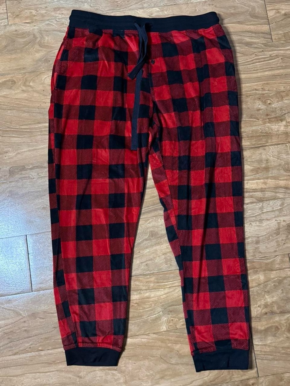 Red and Black Buffalo Plaid Lounge Pants